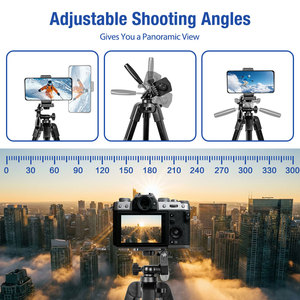 Travel Adjustable <strong>Tripod</strong> Cell Phone <strong>Tripod</strong> High Quality Aluminum Customized Logo Light Camera Smart Phone <strong>Tripod</strong> Stand - Product Image 6