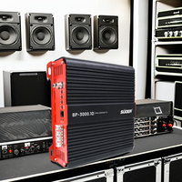 Amplificateur de voiture mono classe D 3000W RMS pour BP-3000 avec crossovers, SNR >103dB, 12V, pour utilisation DJ