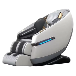 Silla <span class=keywords><strong>de</strong></span> Masaje <span class=keywords><strong>de</strong></span> Cuerpo Completo con Mecanismo 4D SL Track Zero Gravity, Control por Voz Inteligente, Silla <span class=keywords><strong>de</strong></span> Relajación para el Hogar - Product Image 1
