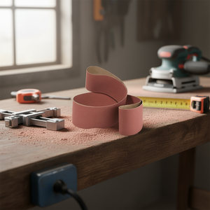 Cinta Abrasiva de Corindón Ttake Ab1000, 2000x75 mm, Grano 120, para Lijar Metal y Madera - Product Image 3