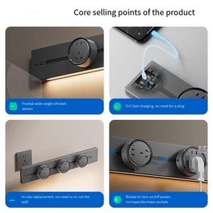 Универсальная розетка 32 А, съемная настенная розетка, розетки с электропитанием, 3 розетки переменного тока, розетки и розетки по разумной цене - Product Image 5