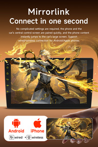 Bqcc 9 "Android đài phát thanh xe hơi không dây Carplay 4/64GB 6/128GB RDS FM DSP Wifi GPS Navigation cho Hyundai/Kia/Ford/Honda/LADA/Toyota - Product Image 3