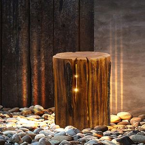 Lampe à Led ornement en bois simulation racine extérieur jardin pelouse lumière parc décoration arbre jetée souche lumières paysage nuit éclairage - Product Image 4