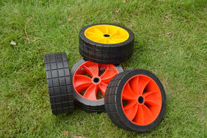 YONK nouveau 10 "pneu en mousse PU anti-crevaison Kayak canoë <span class=keywords><strong>chariot</strong></span> <span class=keywords><strong>chariot</strong></span> roue roue <span class=keywords><strong>de</strong></span> remplacement Y05017 - Product Image 3