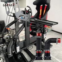 Kit simulateur de vent pour Sim Racing, kit ventilateur Windsim dynamique, flux d'air réglable automatiquement, souffleur à double tube, vent immersif