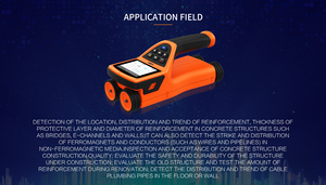 Scanner de béton portable, détecteur, scanner arrière - Product Image 6