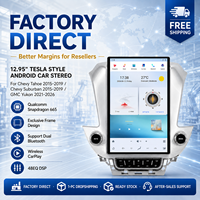 OEM ODM Autoradio de style Tesla 12,95 pouces avec CarPlay et Android Auto pour Chevrolet Tahoe Suburban 2015-2019 GMC Yukon 2021-2026
