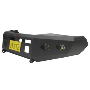 Pare-chocs avant en acier noir 4x4 avec <span class=keywords><strong>logo</strong></span> personnalisé et éclairage LED pour <span class=keywords><strong>Toyota</strong></span> Hilux Vigo 2012 2013 2014 2015 - Product Image 4