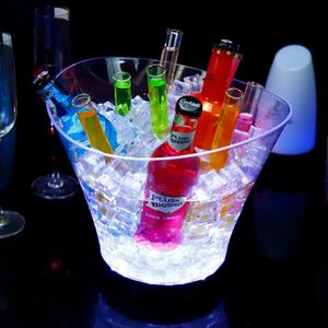 Water-Activated Light-Up Multi Color Waterproof Reusable Plastic Clear Square <strong>LED</strong> <strong>Ice</strong> <strong>Cube</strong> - Product Image 3