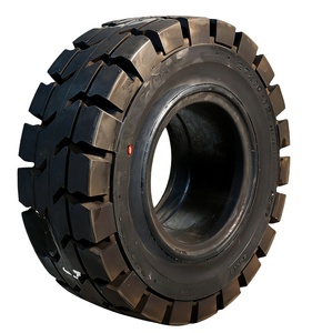 린데 H35 지게차 부품 휠 솔리드 바이어스 타이어 신품 27x10-12 핫세일 - Product Image 4