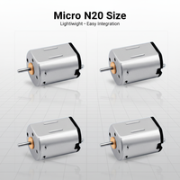 Moteur à vibrations miniature personnalisé N20 3v 6v, moteur à vibrations DC OEM pour l'électronique et la production de masse