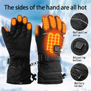 Guantes Térmicos de Invierno para Exteriores, Impermeables, Resistentes al Viento, para Conducir, Ciclismo, Esquí, Recargables, con Batería Eléctrica de Infrarrojos Lejanos - Product Image 6