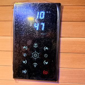 Sauna Moderna para 4 Personas, de Madera de Cedro Rojo Canadiense y Hemlock, con Estufa de 6kw, Función de Vapor Seco, para Villas - Product Image 6