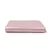Portafolios de Lujo BSLN con Cierre y Estampado UV, Carpeta Organizadora con Bolsillo Interior, Portafolios de Negocios, Carpetas para Blocs de Notas A4, Uso en Oficina