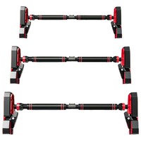 Barre horizontale murale pour intérieur, équipement de fitness à domicile, appareil de traction en acier épaissi, installation sans perçage