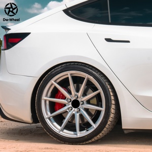 Rines Cóncavos Forjados de Alto Rendimiento DW en Plata Mate Personalizados de 18, 19 y 20 Pulgadas 5x112 5x120 para Audi RS3 RS4, Modelo 3, BMW, Ferrari, Porsche - Product Image 1