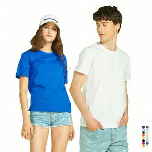Design Cheap Classic Cut Design T-shirt Color Combination Soft Cotton Custom Logo Printed Famous Brands Crew Neck T-shirt - Product Image 2