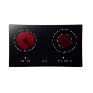 Table de cuisson à induction infrarouge haute puissance 1800W+2200W, 2 brûleurs, avec commande par capteur, cuisinière à induction céramique pour la maison - Product Image 1