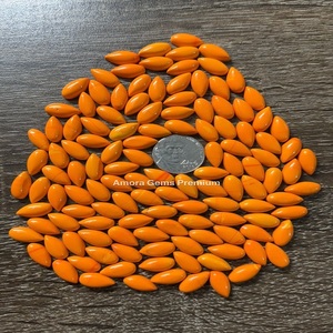 หินตะกรันแก้วรูปลูกแพร์สำหรับงานประดิษฐ์ทำมือและเครื่องประดับงานประดิษฐ์ทำมือ - Product Image 1