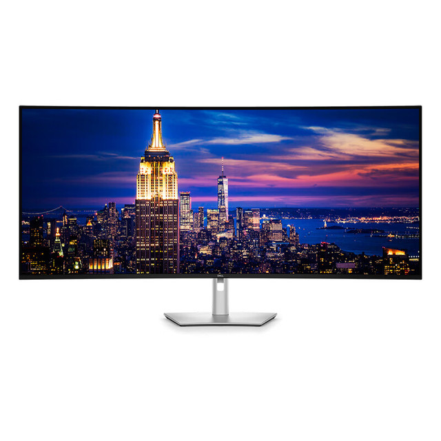 Dells 52-inch 6K IPS Silver 120Hz Hardware-level Anti-blue Light 140-watt Thunderbolt 4 Ultra-wide Curved Display U5226KW