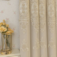 Tela de Cortina Decorativa 100% Poliéster, Tela Suave para Cortinas de Sala de Estar y Dormitorio, Venta al Por Mayor