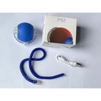 Jouet interactif pour chat Pawfect Bedding Company, balle de chasse en plastique, LED rechargeable USB, bleu P02