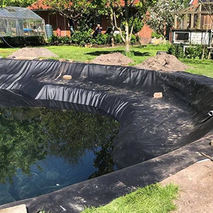 Géomembrane imperméable anti-infiltration lisse en polyéthylène vierge haute densité de 0,5 mm pour bassin, étang, ferme piscicole, aquaculture - Product Image 3