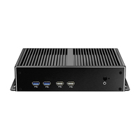 Ordinateur industriel In-tel I7 5500U 6 RS232 6 USB avec Wifi Windows 10 Linux Mini-ordinateur