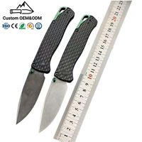 Couteau pliant D2 avec manche en aluminium, couteau pliant léger, couteau pliant EDC, couteau de poche pour le camping en plein air, vente en gros