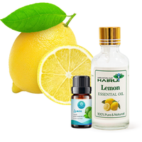 Huile d'aromathérapie huile de parfum de citron de qualité alimentaire pour les saveurs huile essentielle de citron de qualité cosmétique pour les soins de la peau et le détergent