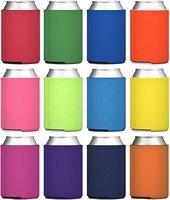 Bolsa Térmica Impermeable de Neopreno con Logotipo de Dibujos Animados Personalizado, para Botellas de Bebidas de 12/24 oz, Porta Latas de 250 ml