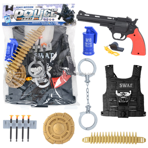 2025 nouveau jeu de rôle jouets de Police <span class=keywords><strong>policier</strong></span> semblant jouer jouets Police fléchettes lanceur ensemble avec menottes - Product Image 6