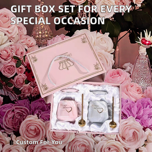 Set Regalo Aziendale <span class=keywords><strong>di</strong></span> Tazze per Ufficio e Casa, Kit Regalo per <span class=keywords><strong>San</strong></span> <span class=keywords><strong>Valentino</strong></span> e Festività per Coppie - Product Image 6