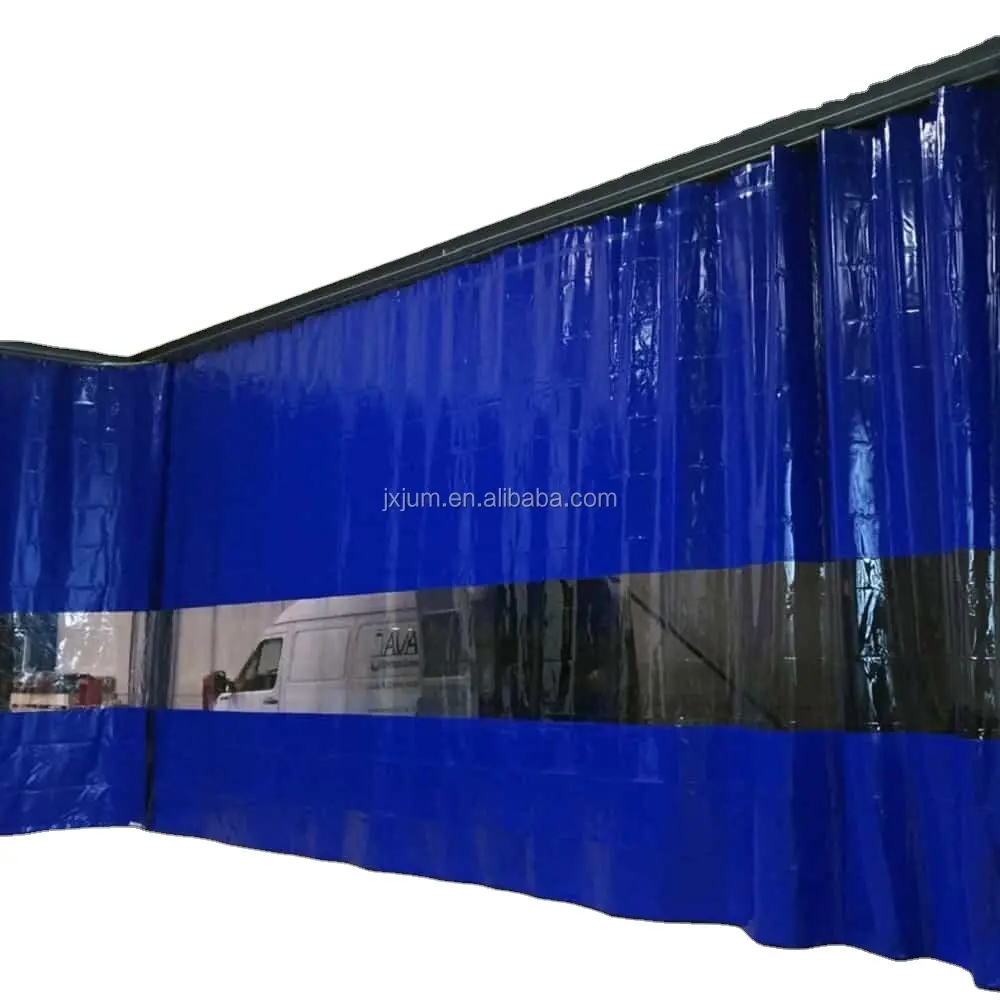 Vorhang Industrial Warehouse Divider Wasserdichter transparenter PVC-Vorhang für die Auto wäsche