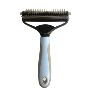 Pet Detangling Comb Dual Use For Dogs Cats With Patent Design ABS Material Multifunctional Grooming Tool - Product Image 4