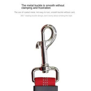 Conjunto de correa de nailon ajustable <span class=keywords><strong>superior</strong></span> para perros Correa ecológica multifuncional resistente para entrenamiento de comportamiento canino y visitas al parque - Product Image 4