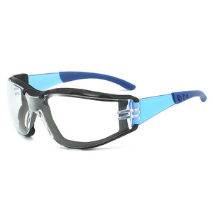 <span class=keywords><strong>Gafas</strong></span> de Seguridad con Logotipo Personalizado, Protección de Visión Amplia, Acolchado de Espuma Suave, Antivaho, Transparentes, para Adultos - Product Image 3