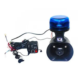 LED Warning Light Siren Speaker MTY-03 Motorbike Warning And Alarm Light For Patrol Motorcycle