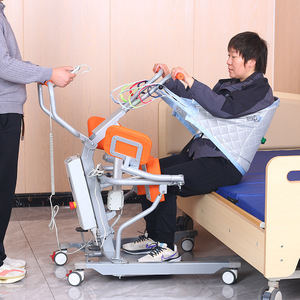 Máquina de transferencia estacionaria asistida Bonja, elevador eléctrico para pacientes mayores y discapacitados, equipo de rehabilitación - Product Image 1