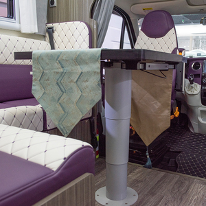 RV Voyage Remorque <span class=keywords><strong>Dinette</strong></span> Cuisine Table Jambe Support Montage Pince RV Table Jambe Émerillons 360 Degrés Support Amovible - Product Image 6