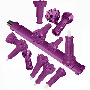 T45 T51 DTH Bohrer Hammer bohrer aus Kohlenstoffs tahl für Gesteins bohr geräte - Product Image 5