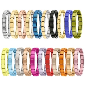 Pulsera de Eslabones Desmontables de Acero Inoxidable 316 Italiano para Mujer, Joyería Modular Moderna con Perlas, Regalo de Aniversario Perfecto para Él - Product Image 2