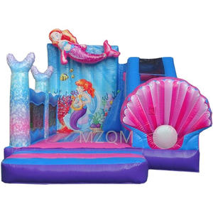 Château gonflable Ariel La <span class=keywords><strong>Petite</strong></span> Sirène Dino Paradise Beta Combo gonflable pour enfants - Product Image 2