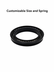 Sello de Pistón Energizado por Resorte de PTFE Estándar con Resorte Cantilever Tipo U, Sello Universal para Cilindros Hidráulicos - Product Image 2