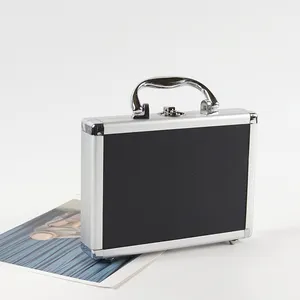 Kit Box con custodia per macchina a specchio mini custodia per trucco in alluminio custodia per mini scatola per trucco treno