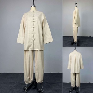ผู้ผลิตเสื้อผ้า <span class=keywords><strong>TR</strong></span> ขายส่งชุดเซ็ตผู้หญิง แฟชั่นเสื้อแขนยาวสีพื้นเรียบหรู กางเกงเอวสูง ชุดเซ็ต 2 ชิ้น สำหรับผู้หญิง - Product Image 4