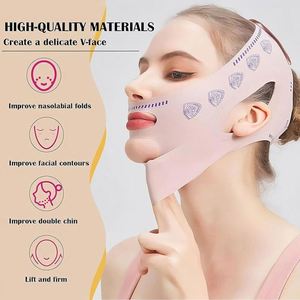 Masque Unisexe Raffermissant et Sculptant le Visage en V, Jour et Nuit, pour les Plis Nasolabiaux et les Muscles de la Mâchoire, Soin de Beauté Personnel - Product Image 6