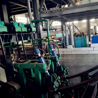 Machinerie de fonderie métallique, petite machine de coulée continue (CCM) pour ligne de coulée de billettes d'acier