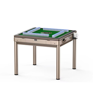 Mesa de Mahjong Automática Moderna de Lujo, Construcción de Acero Inoxidable y ABS, para 4 Jugadores, Alimentación por USB, Enchufe Universal, WQ2 Inteligente - Product Image 5