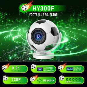 Proyector JUNUO NEW HY300F para Fútbol, 170ANSI Lúmenes, Mini Proyector LED, Android 14, 720P, Portátil, de Tiro Corto, Inteligente - Product Image 1